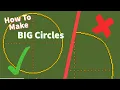 How to Build Bigger and Better Circles by Hand in Minecraft Basic Step-By-Step Guide