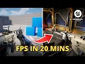 How to Make an INSANE FPS Game in 20 Minutes