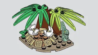 LEGO Instructions | Jurassic World | 122221 | Raptor with nest | Magazine Gift