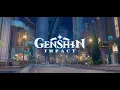 Download Lagu Genshin Impact -  La nuit silencieuse et paisible (Fontaine Night Jazz/Noir OST)