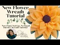 No-Fray Flower Wreath Tutorial Easy DIY Flower With No Wood Burner Needed Beginner Friendly DIY