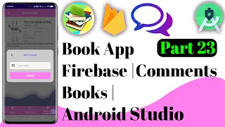 Book App Firebase 23 Comments Books Java Android Studio Ict Foysal