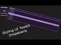 UI Toolkit Tutorial - Dropdown Styling