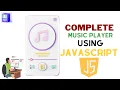 how to make Music Player using HTML CSS JAVASCRIPT JavaScript Projects for beginners