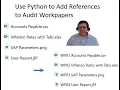 Use Python to Add References to Audit Workpapers