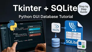 Tkinter Database Tutorial 02 Setup SQLite Create Tables Save Data CS619 VU Project