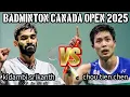 Download Lagu QUARTERFINAL | kidambi srikanth [IND] VS chou thien chen [TPE] | mens singles | canada open 2025