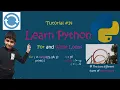 Learn Python Tutorial 14 For and While Loops