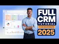 How to Use CRM Software CRM Tutorial for Beginners 2025