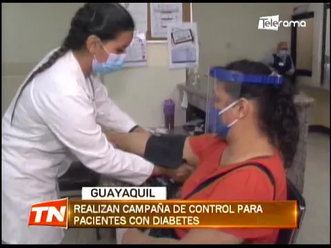 Realizan campaña de control para pacientes con diabetes