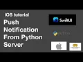 SwiftUI Push notification from Python server