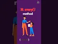 19 every method in javascript Array methods in javascript tutorial in 1 minutes