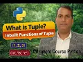 What is Tuple in Python Tuple Functions Explained in Hindi Python Tutorial for Beginners