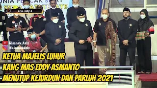 Download KETUA MAJELIS LUHUR KANG MAS IR. EDDY ASMANTO MENUTUP KEJURDUN DAN PARLUH 2021 Dg 5 PANCA DASAR PSHT MP3