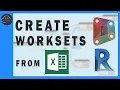 CREATE WORKSETS IN DYNAMO FROM EXCEL