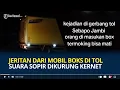 Ternyata Jeritan dari dalam Mobil Boks di Tol Suara Sopir Dikurung Kernet,  Bermula dari Cekcok