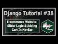Improving Slider Logic Adding Cart Items Count Python Django Tutorials In Hindi