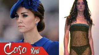 filtran im genes de una joven kate middleton pr cticamente desnuda el caos llegar al pala
