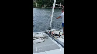 Step by Step Guide To Mooring Balls #shorts