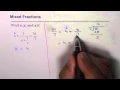 42 Multi Layer Mixed Fraction as Fraction of Fraction
