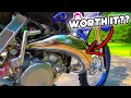 2022 YZ125 FMF Vs Stock Exhaust