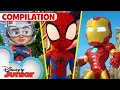 Download Lagu Marvel's Meet Spidey and his Amazing Friends Shorts | Season 2 | 20 Min Compilation | @disneyjunior