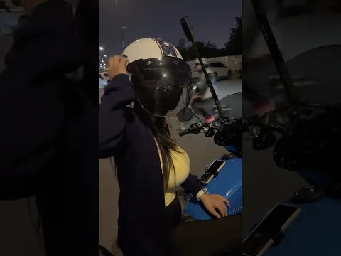 Let's go race moto rider lady funny