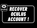 How to Get your Oculus Account Back - Recover Oculus Quest 2