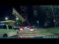 Toyota Center Parking Garage to I-10 W Freeway Entrance - Downtown Houston TX Dashcam