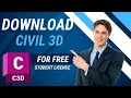 How to Download Install Civil 3D 2025 for Free Free Civil 3d Autodesk