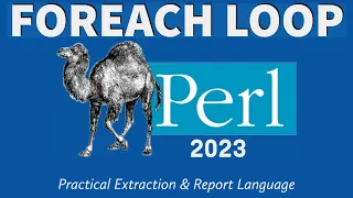 Perl - Foreach Loop 2023