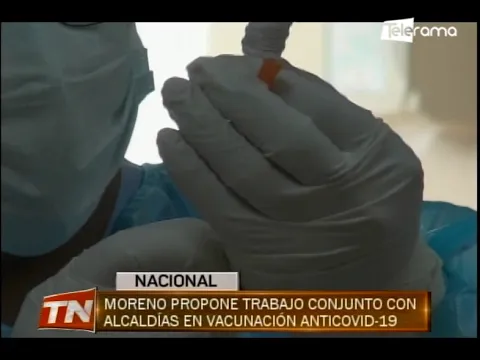 Moreno propone trabajo conjunto con alcaldías en vacunación anticovid-19