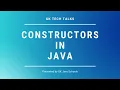 Constructors in Java Java Tutorial Session-6