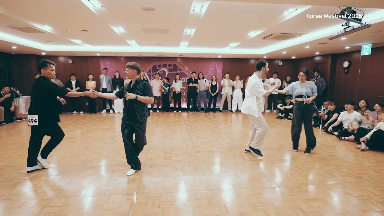 [2025 Korea Westival] Intermediate J&J  final _Oleg & Tom  , Kiarash & Jungeun