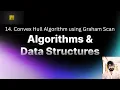 14 Convex Hull Algorithm using Graham Scan JAVASCRIPT