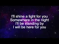 I Will Be Here For You ~ Michael W. Smith ~ lyric video