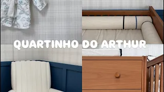 TOUR PELO QUARTINHO DO ARTHUR !! 💙