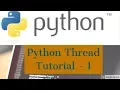 Python Thread Tutorial For Beginners 1 - Introduction to multithreading in Python