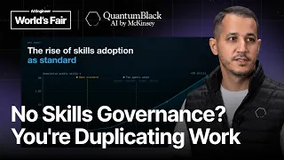 AI-Native Organisations Run on Skills: How to Structure and Scale Them — Imad Touil, QuantumBlack