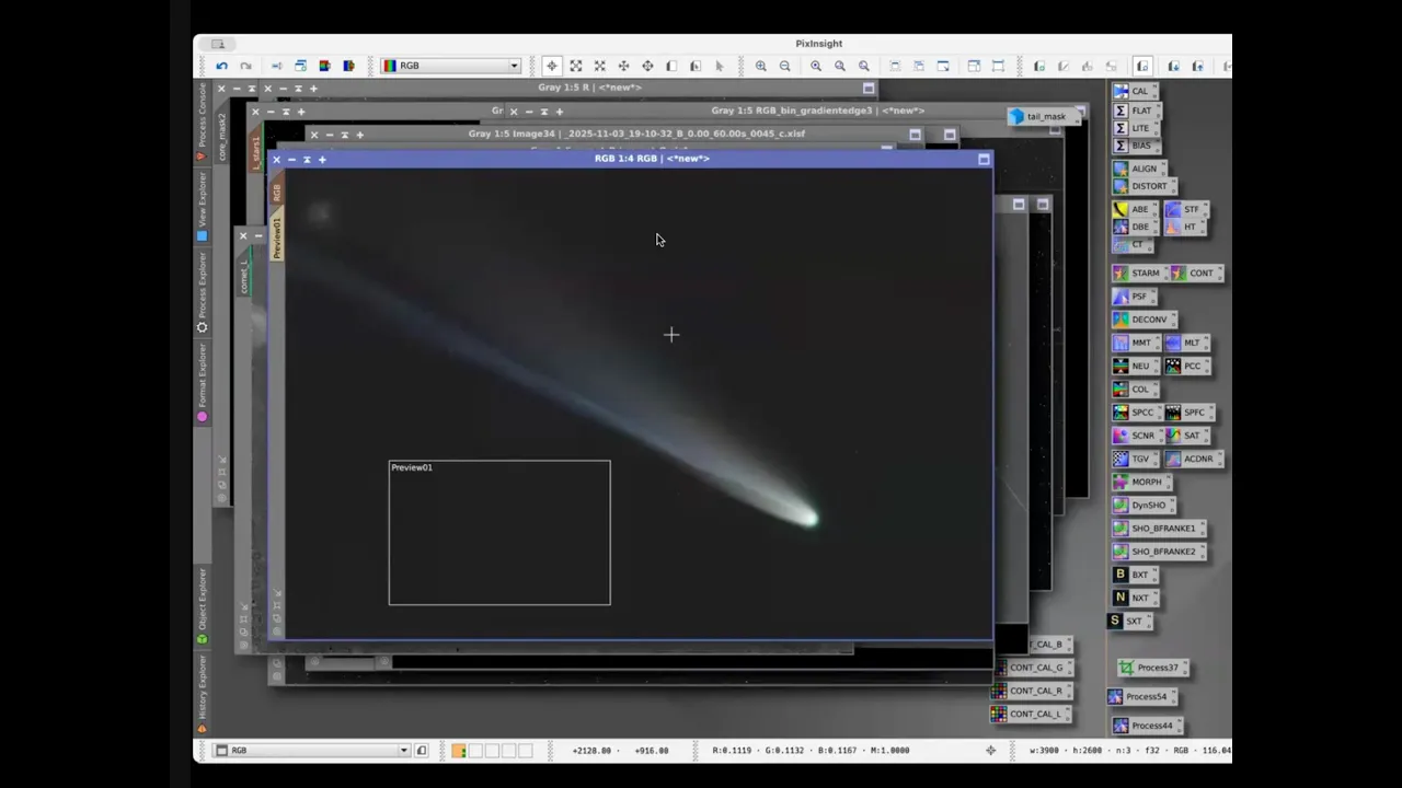 SJAA Imaging SIG 11/11/2025: Francesco Meschia, Cheating with comets