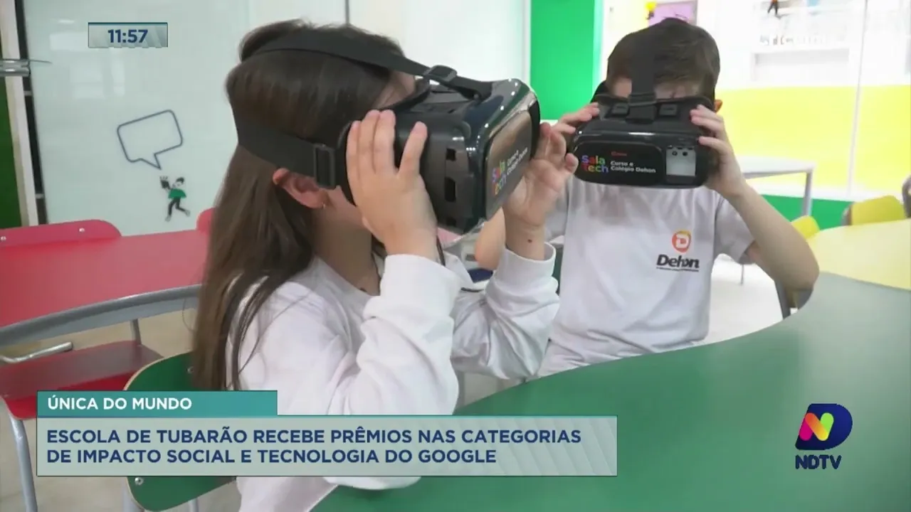 Educação do Futuro: Colégio Dehon de Tubarão é destaque global e recebe prêmio do Google