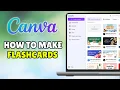 How To Make Flashcards In Canva 2026 - Make Printable Flashcards Using Canva