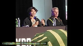 Cobra Kai Cast Brandon H Lee Patrick Luwis Martin Kove Fan Expo 7-4-2025