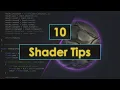 10 shader tips you d wish you knew sooner
