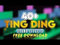 Lagu 40+ Ting Ding sound effect || video editing sound effects