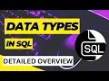 Data Types in SQL - Size Limit Description and more
