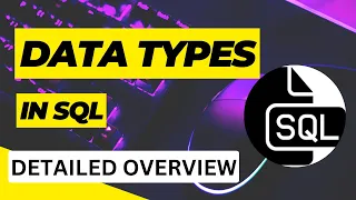 Data Types in SQL - Size Limit Description and more
