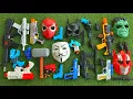 Collecting 7 shooting toys Sniper and AK47 Guns Cannon Water Gun Machine Gun Bow Gun shoot nerf