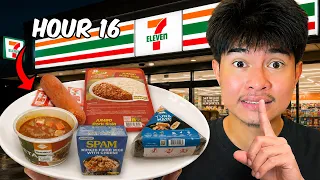 SURVIVING 24 HOURS EATING ONLY 7-ELEVEN FOOD! | KAKAYANIN KO KAYA?