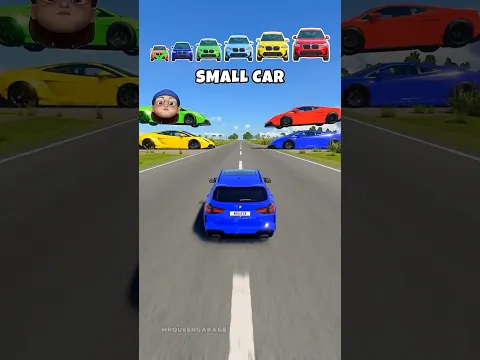 Big & Small Cars vs Double Clash Cars